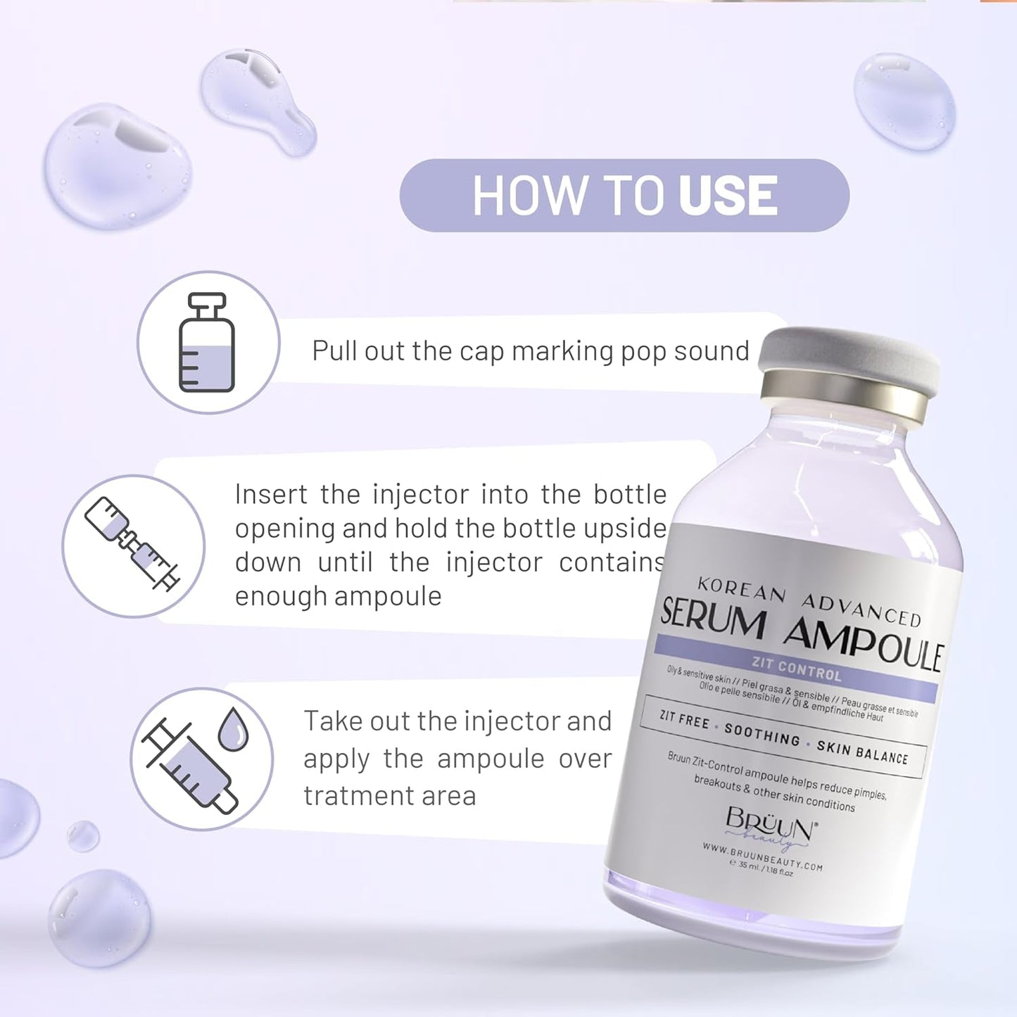 Korean Intensive Serum Ampoule 35ml | Fast Absorbing Skin Revitalizer