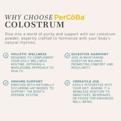 Natural Immune Boost Colostrum Powder Supplement
