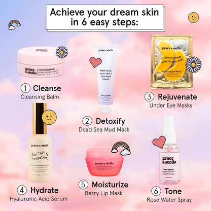 Best Selling 6-Piece Natural Skincare Gift Set