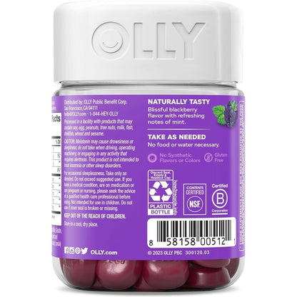 Calming Sleep Gummies with Melatonin and Herbs