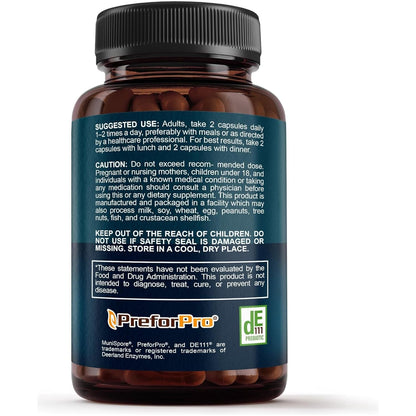 Advanced Probiotic with Enzymes for Gut Health