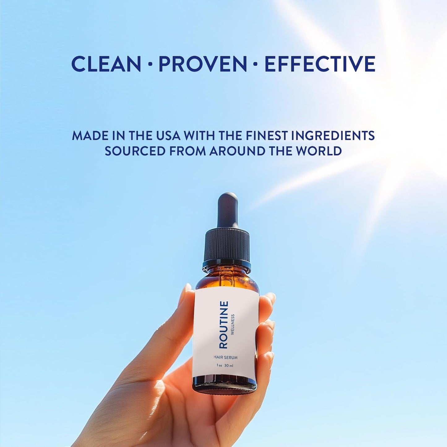 Nourishing Hair Growth Serum with Argan Oil