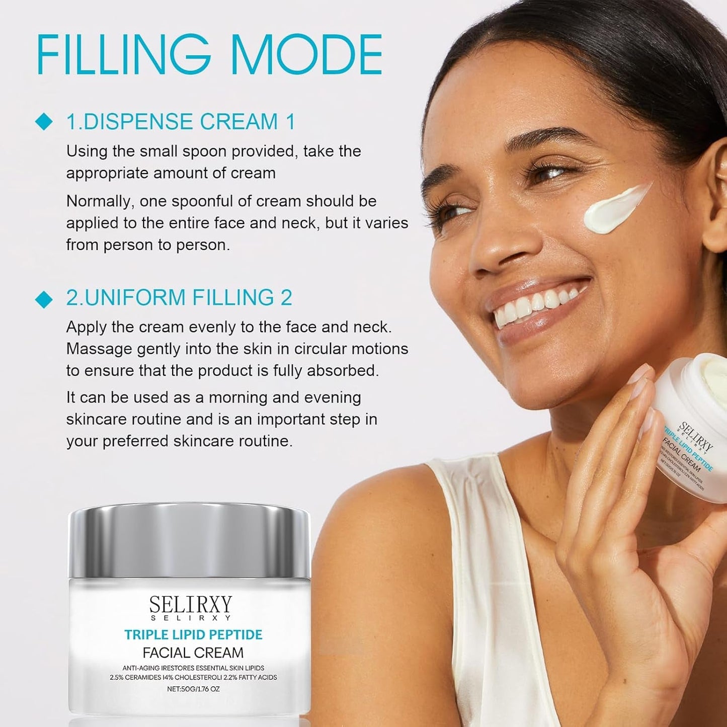 Rich Anti Aging Face Moisturizer Cream 50g