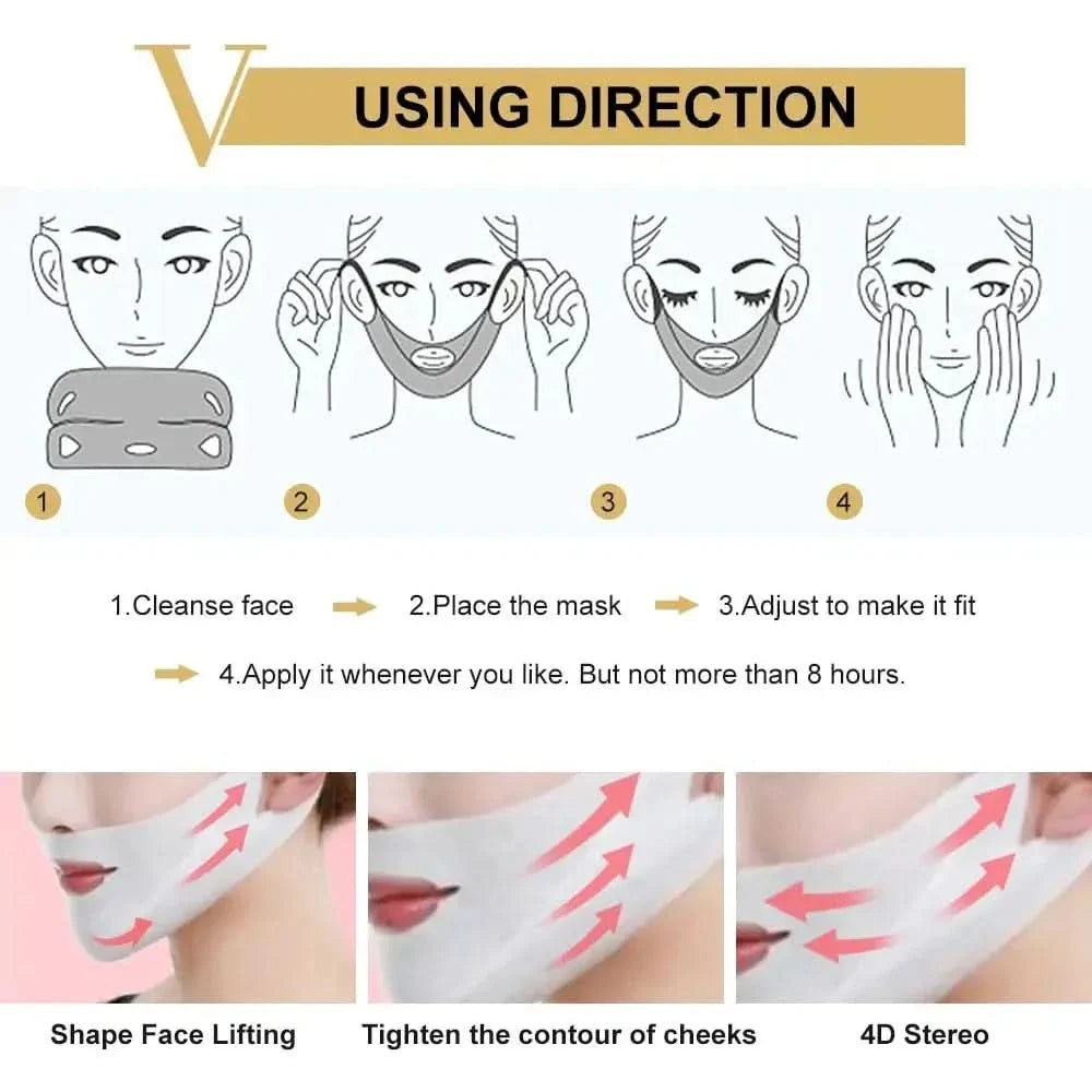 Contouring Face Mask for Slimmer Jawline & Defined Face