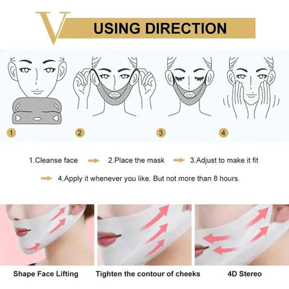 Contouring Face Mask for Slimmer Jawline & Defined Face