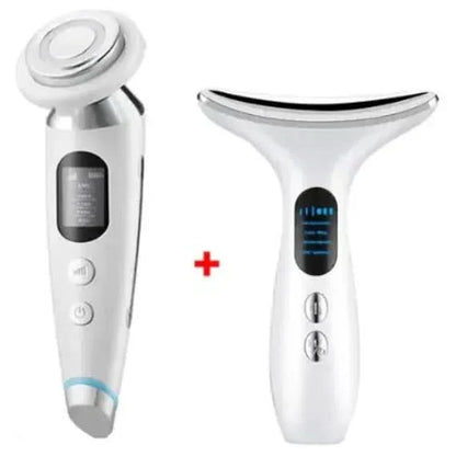 Rejuvenating Facial Massager with LED Skin Care