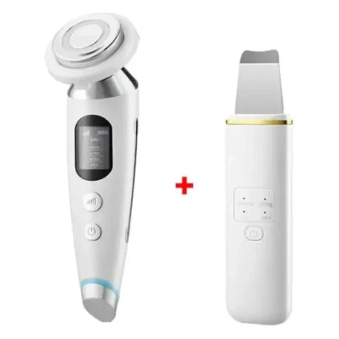 Rejuvenating Facial Massager with LED Skin Care