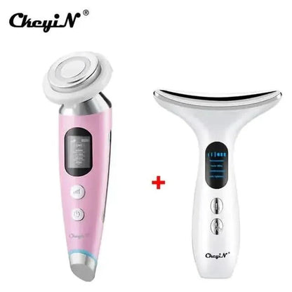 Rejuvenating Facial Massager with LED Skin Care