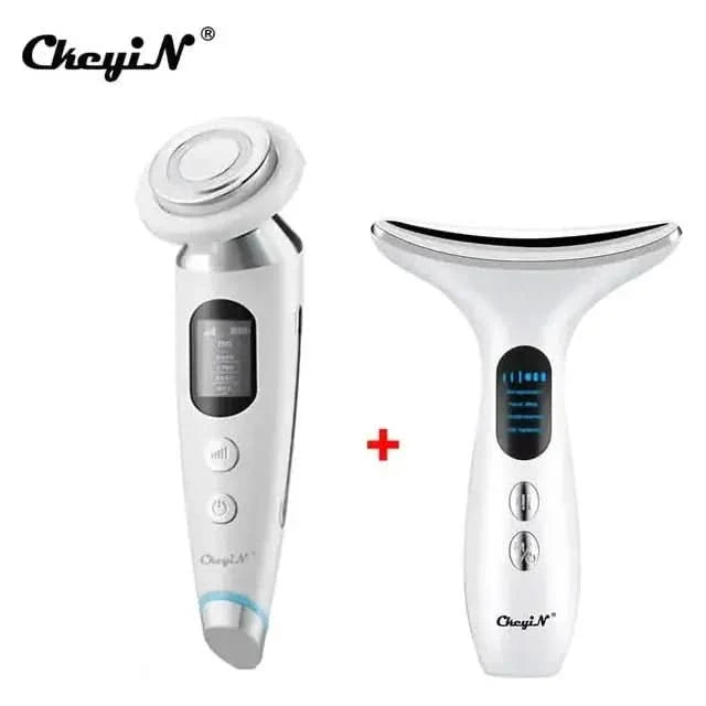 Rejuvenating Facial Massager with LED Skin Care
