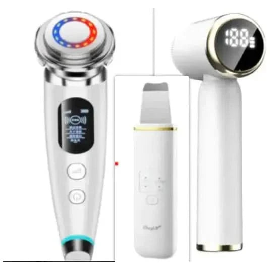 Rejuvenating Facial Massager with LED Skin Care