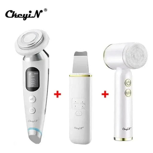 Rejuvenating Facial Massager with LED Skin Care - Mycosmeticslondon