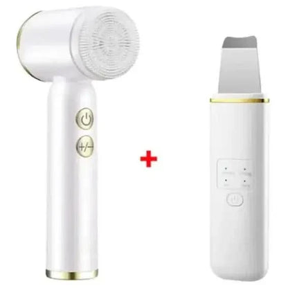 Rejuvenating Facial Massager with LED Skin Care