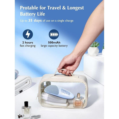 Waterproof Rechargeable Face Brush with 4 Massage Modes
