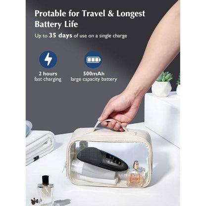 Waterproof Rechargeable Face Brush with 4 Cleaning Modes