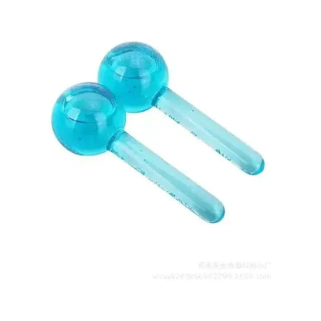 Cooling Face Massage Balls with Crystal Rollers