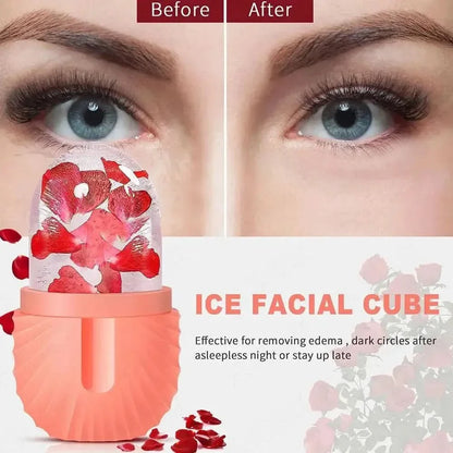 Reusable Face Ice Cube Tray Skin Care Tool
