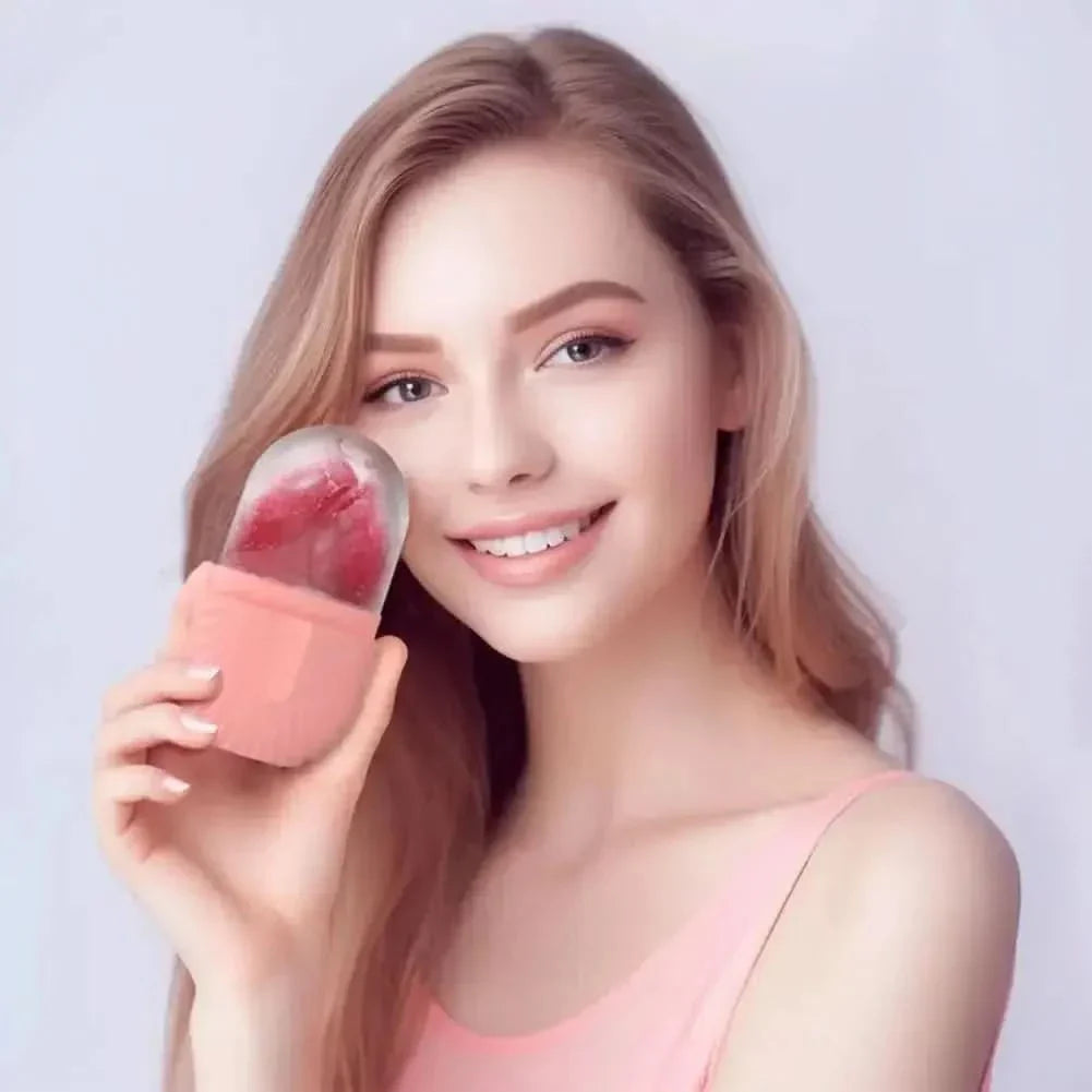Reusable Face Ice Cube Tray Skin Care Tool