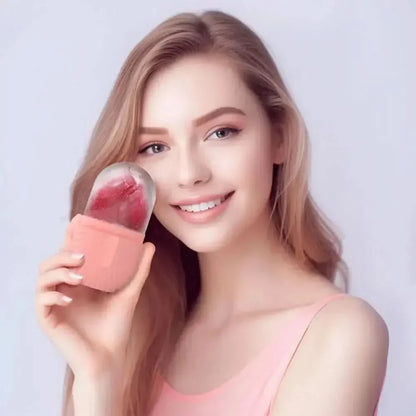 Reusable Face Ice Cube Tray Skin Care Tool