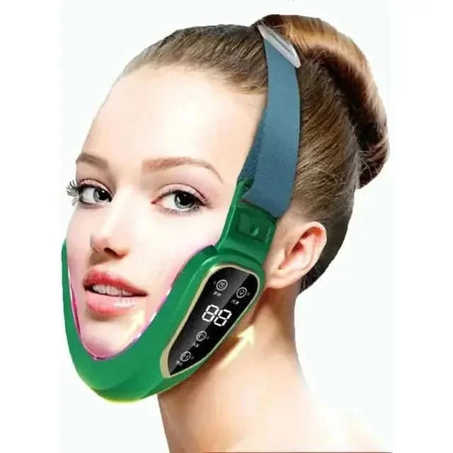 Anti Aging Face Lift Device with LED Light Therapy
