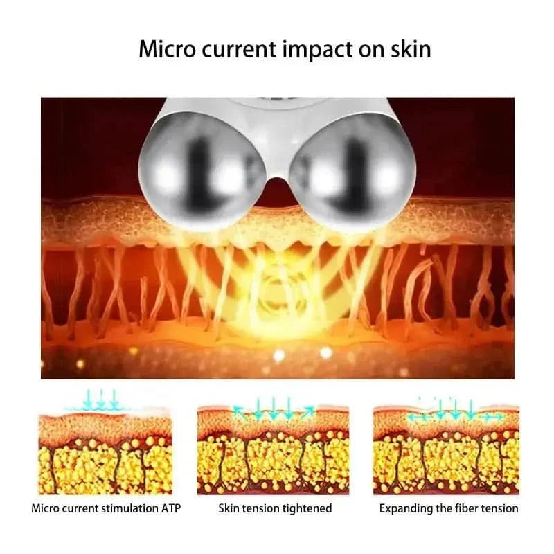 Compact Anti Aging Face Massager Roller