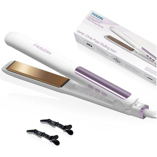 Advanced Titanium Flat Iron with Ionic Technology - Mycosmeticslondon