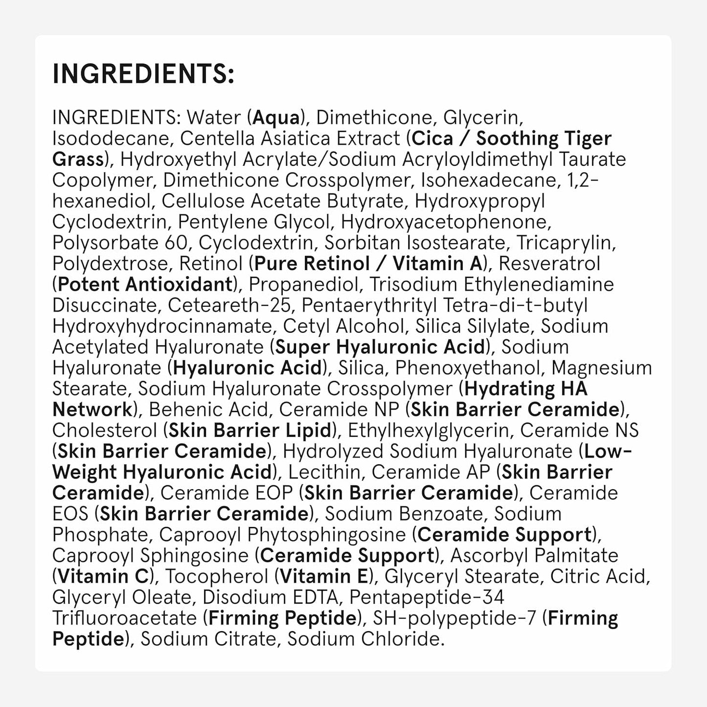 Advanced Retinol Anti Aging Face Serum 30ml