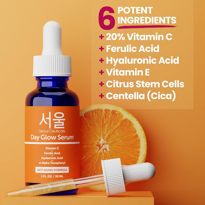 Natural Vitamin C Face Serum 60ml Brightening Anti Aging Treatment