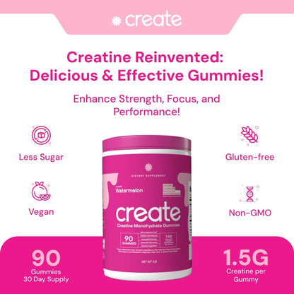 Vegan Creatine Gummies for Workout and Recovery