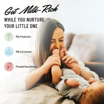 Natural Breastfeeding Support Supplement - 60 Capsules