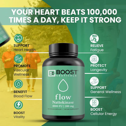 Natural Blood Flow Heart Health Supplement Capsules