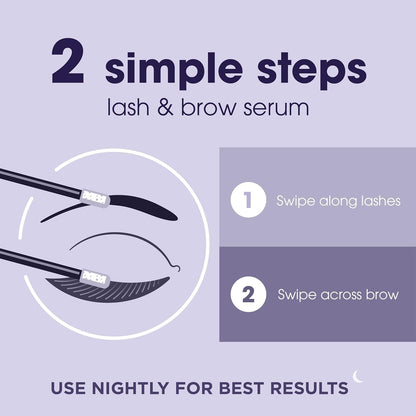 Natural Lash & Brow Growth Serum 3.8ml