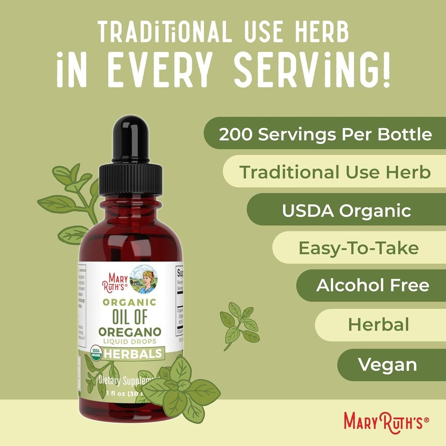 Natural Oil of Oregano Immunity Booster Drops