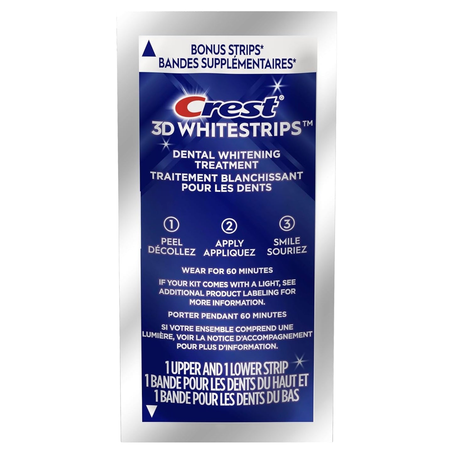 Professional At-Home Teeth Whitening Strips Kit