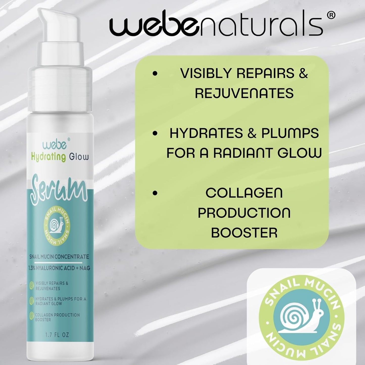 Intensive Snail Hyaluronic Glow Face Serum
