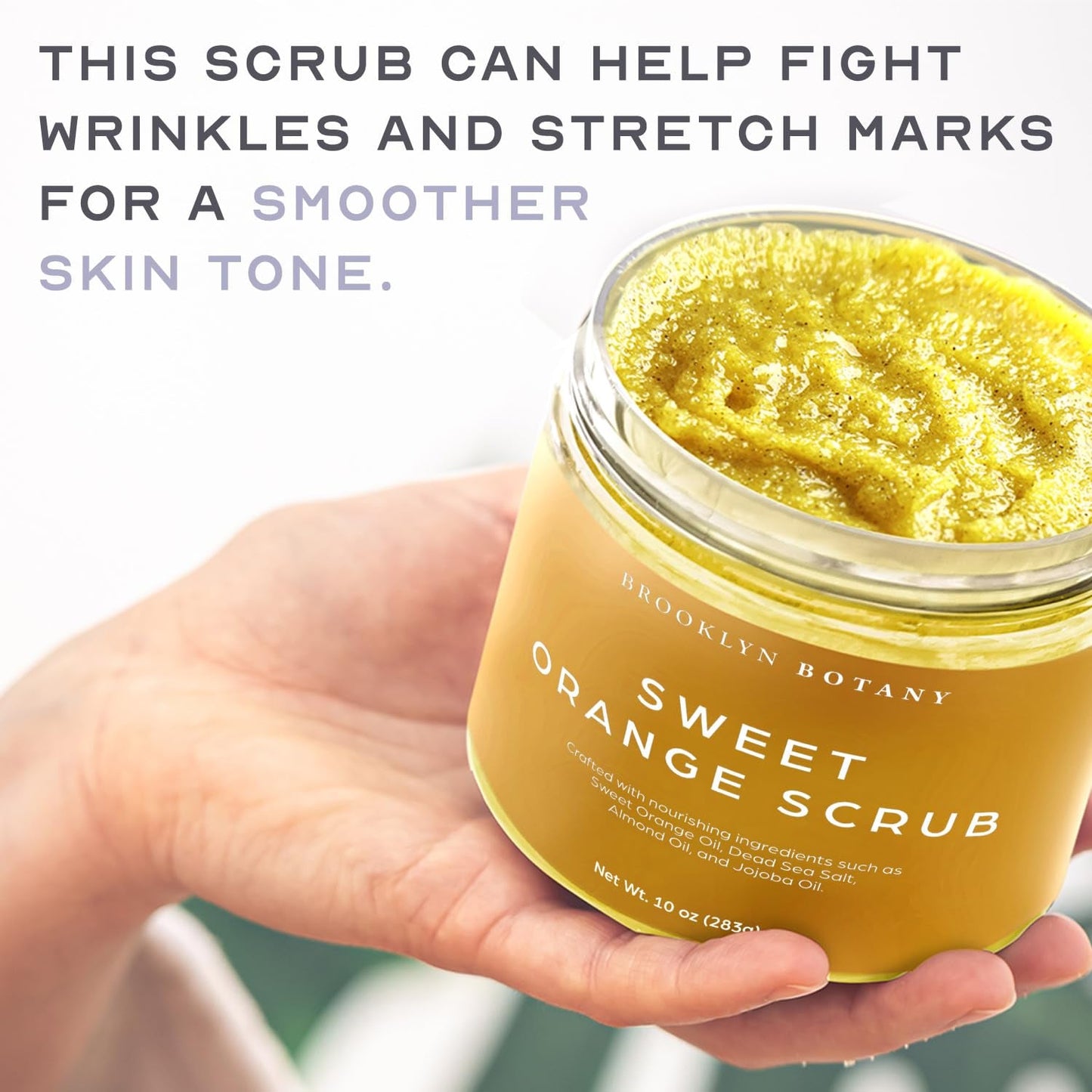 Natural Orange Exfoliating Body Scrub