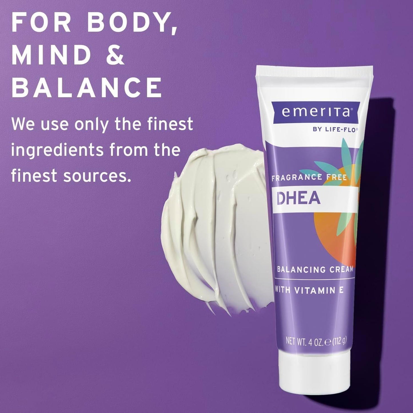 Natural DHEA Moisturizing Cream for Women with Vitamin E