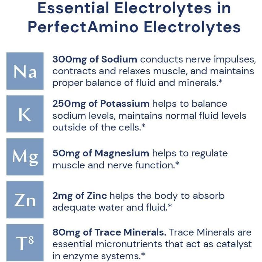 Natural Amino Acid Electrolyte Powder - Watermelon Flavor
