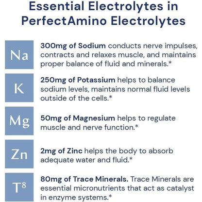 Natural Amino Acid Electrolyte Powder - Watermelon Flavor