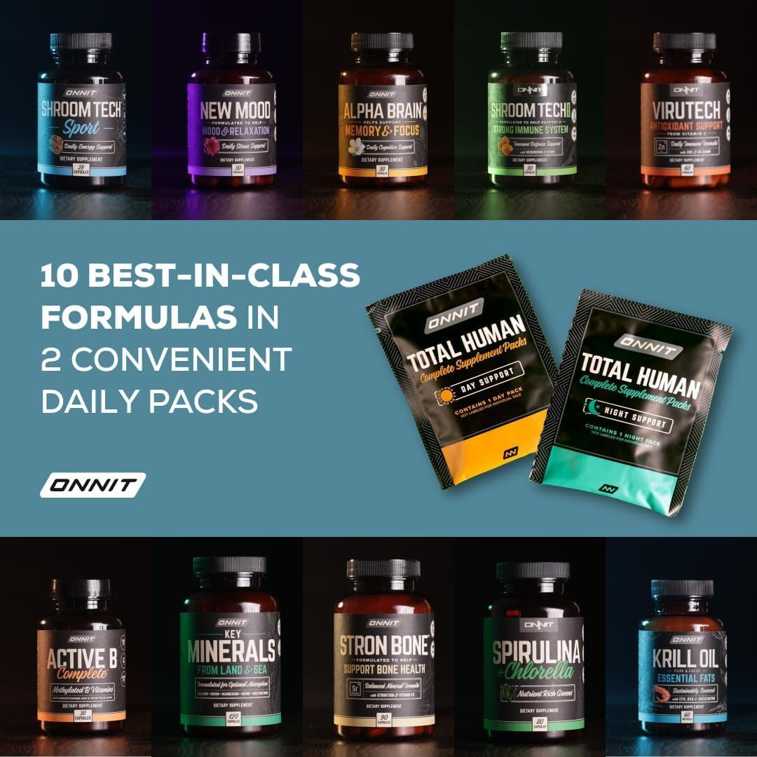 Daily Essential Vitamin Packs for Energy and Wellness