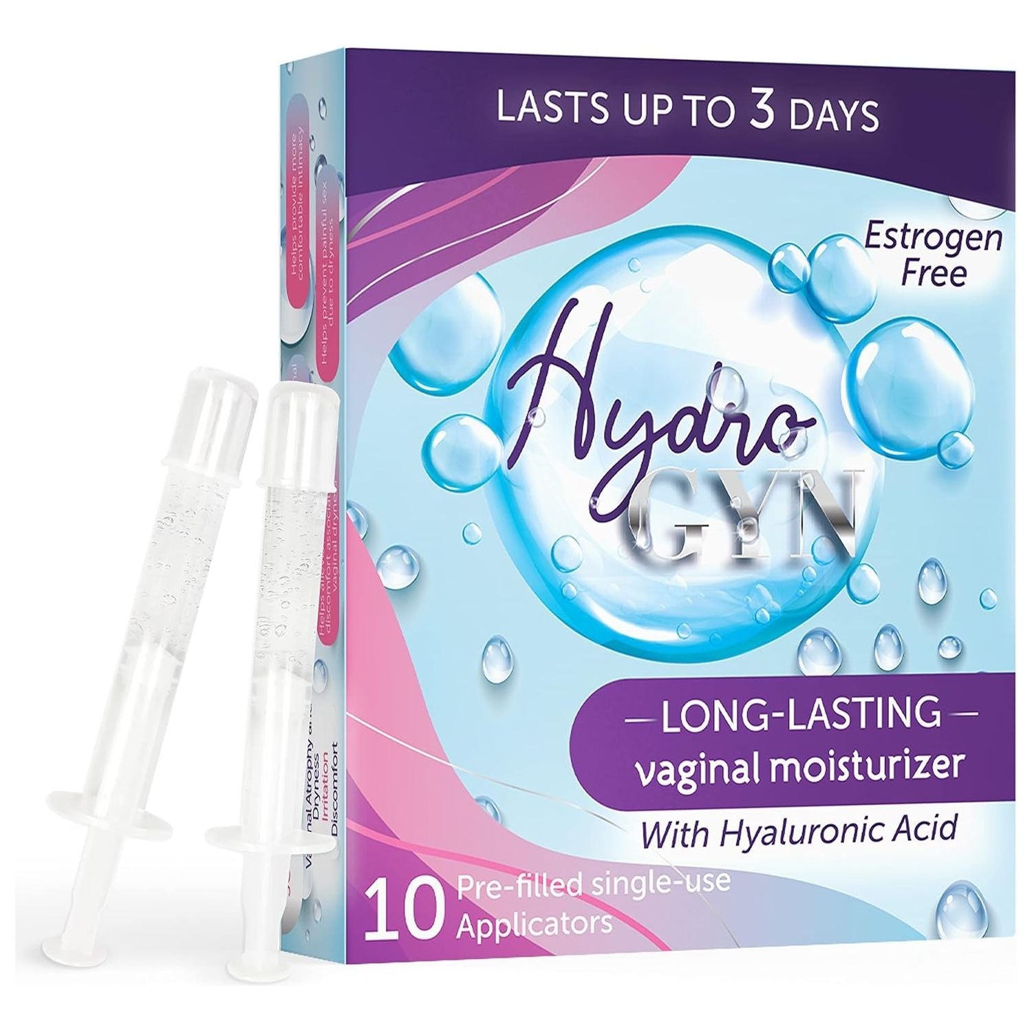 Natural Vaginal Moisturizer with 10 Pre-Filled Applicators - Mycosmeticslondon
