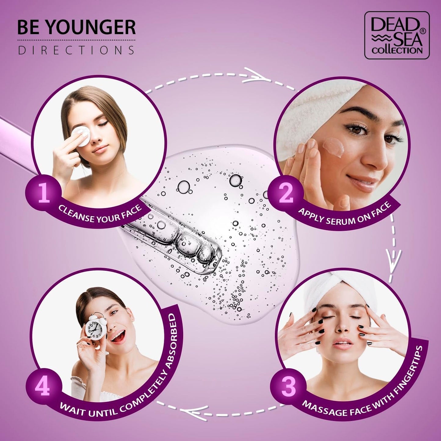 Natural Anti Aging Face Serum 30ml - Intensive Collagen Boost