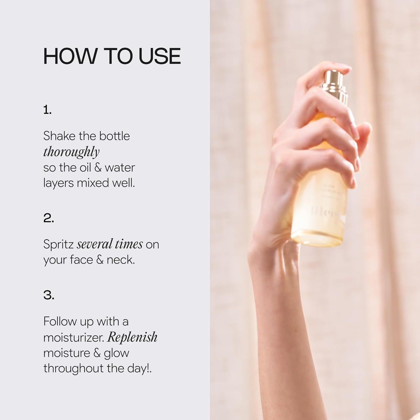 Hydrating Facial Serum Spray 100ml