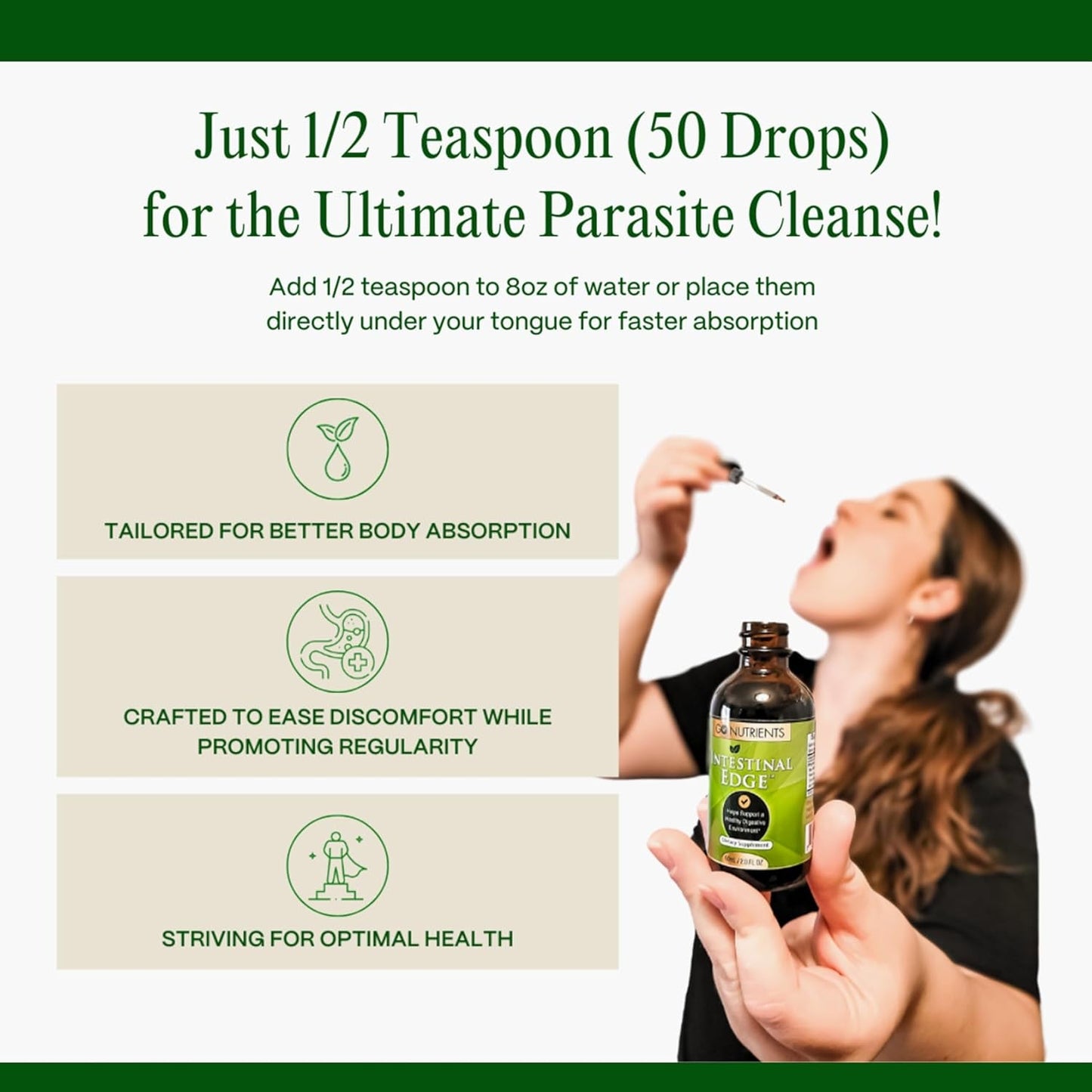Natural Gut Detox Supplement 60ml