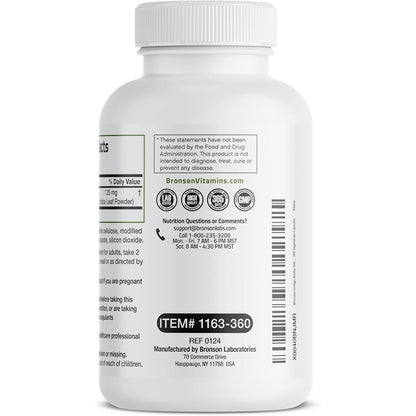 Powerful Ginkgo Biloba Brain Supplement 360 Veg Caps