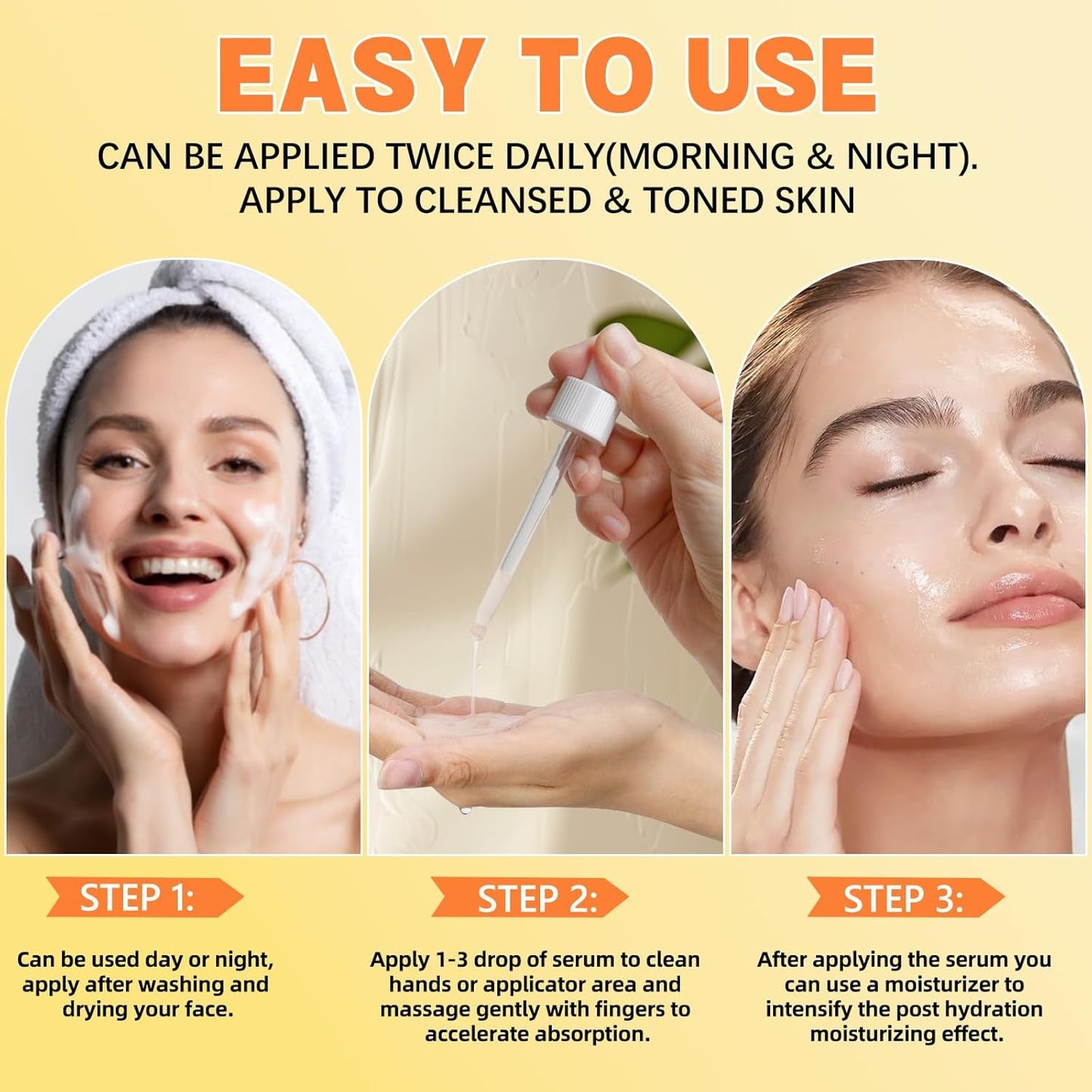 Natural Face Serum 120ml - Anti Aging Moisturizer