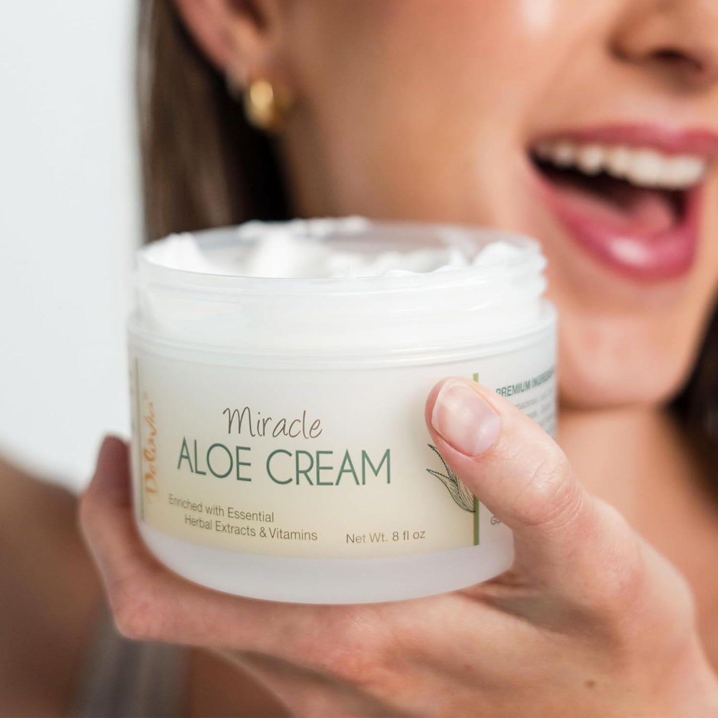Natural Aloe Vera Body Moisturizer Cream 237ml