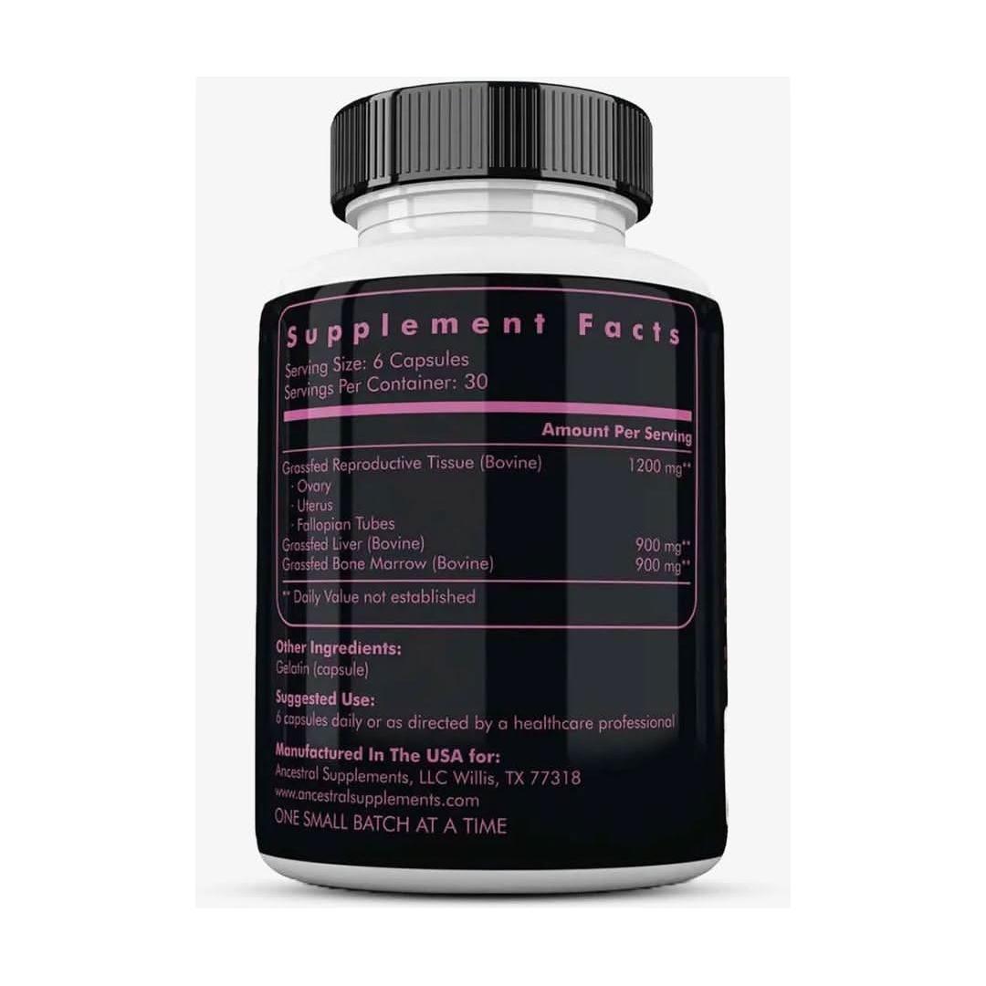 Natural Women's Hormone Balance Supplement Capsules