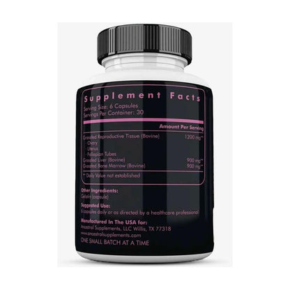 Natural Women's Hormone Balance Supplement Capsules