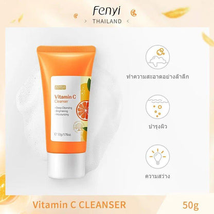 Natural Vitamin C Face Wash - Brightening Gentle Cleanser