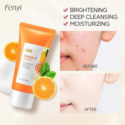Natural Vitamin C Face Wash - Brightening Gentle Cleanser